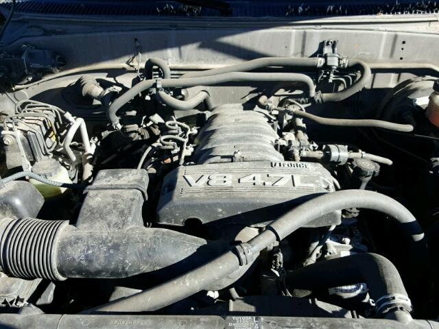 5TDBT44A86S267614 - 2006 TOYOTA SEQUOIA SR SILVER photo 7