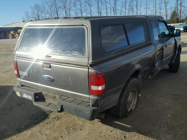 1FTYR14D56PA31627 - 2006 FORD RANGER SUP GRAY photo 4