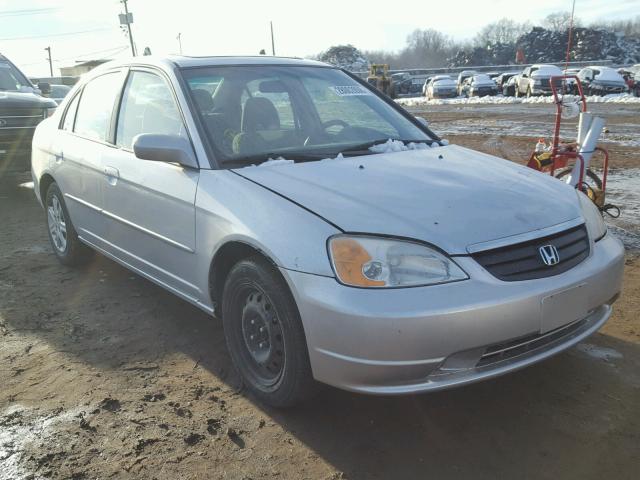 2HGES26743H600974 - 2003 HONDA CIVIC EX ვერცხლისფერი ფოტო 1