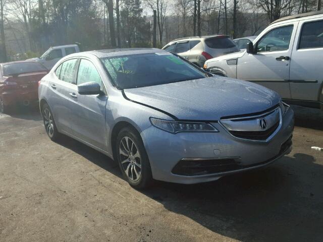 19UUB1F35FA005623 - 2015 ACURA TLX SILVER photo 1