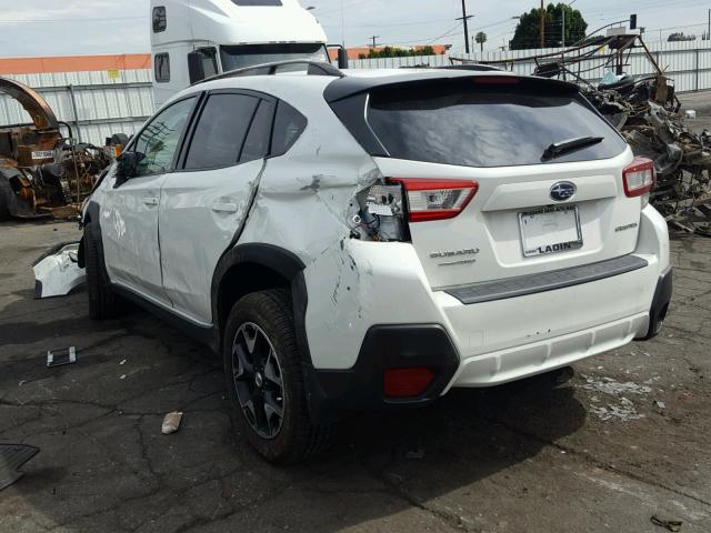 JF2GTADC0JH214183 - 2018 SUBARU CROSSTREK WHITE photo 3