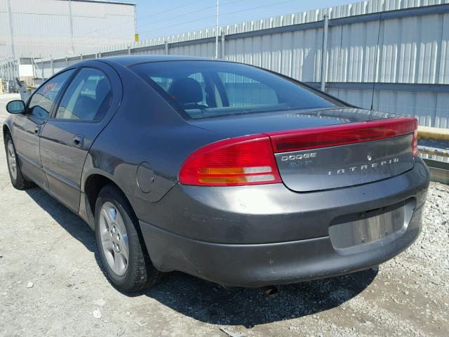 2B3HD46R34H699230 - 2004 DODGE INTREPID S ნაცრისფერი ფოტო 3