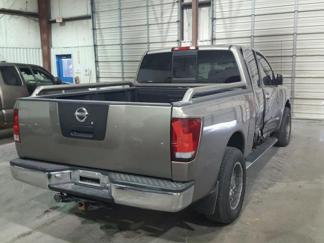 1N6BA06A56N570008 - 2006 NISSAN TITAN XE GOLD photo 4