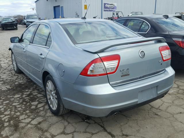 3MEHM08137R663091 - 2007 MERCURY MILAN PREM GRAY photo 3