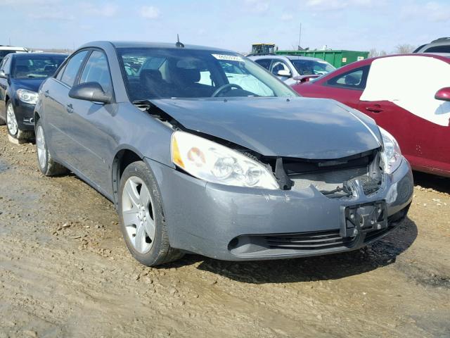 1G2ZG57B384211824 - 2008 PONTIAC G6 BASE GRAY photo 1