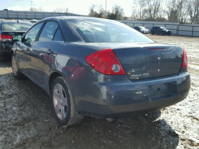 1G2ZG57B384211824 - 2008 PONTIAC G6 BASE GRAY photo 3