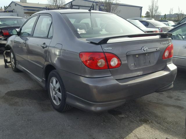 1NXBR32E96Z652928 - 2006 TOYOTA COROLLA CE GRAY photo 3