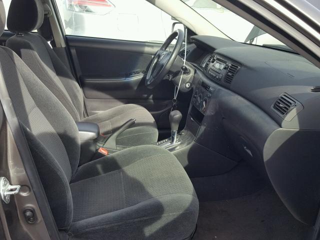 1NXBR32E96Z652928 - 2006 TOYOTA COROLLA CE GRAY photo 5