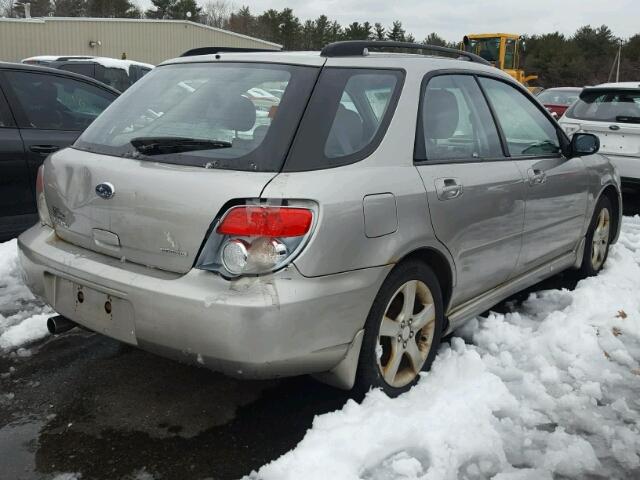 JF1GG67676G806141 - 2006 SUBARU IMPREZA 2. GRAY photo 4