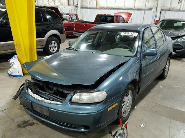 1G1ND52M2WY145969 - 1998 CHEVROLET MALIBU BLUE photo 2