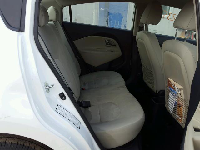 KNADM4A32D6266450 - 2013 KIA RIO LX Սպիտակ լուսանկար 6