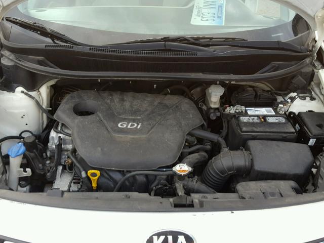 KNADM4A32D6266450 - 2013 KIA RIO LX Սպիտակ լուսանկար 7