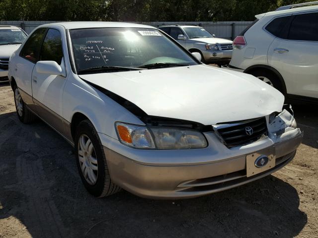 4T1BG22K71U788912 - 2001 TOYOTA CAMRY CE WHITE photo 1