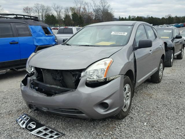 JN8AS5MT0CW286194 - 2012 NISSAN ROGUE S GRAY photo 2