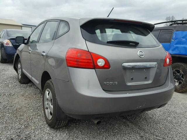 JN8AS5MT0CW286194 - 2012 NISSAN ROGUE S GRAY photo 3