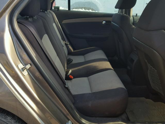 1G1ZC5E05CF121508 - 2012 CHEVROLET MALIBU 1LT 棕色 照片 6