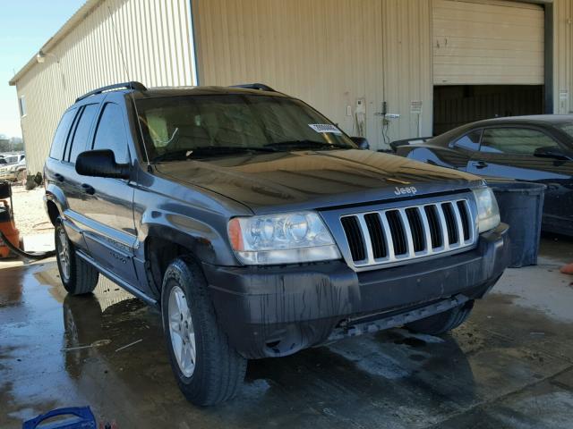 1J4GX48S74C126460 - 2004 JEEP GRAND CHER GRAY photo 1