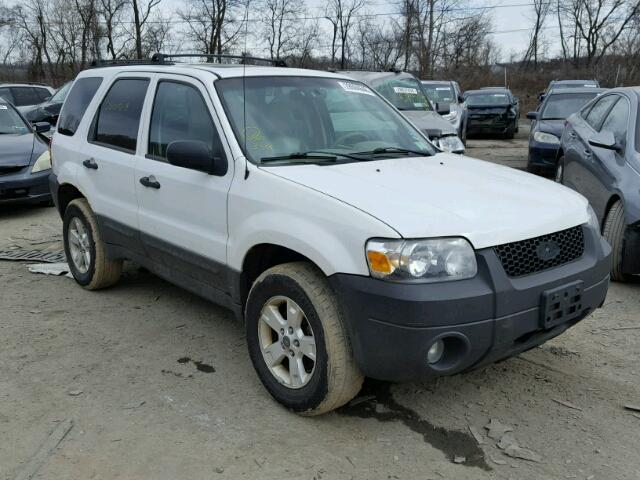 1FMCU93136KD18682 - 2006 FORD ESCAPE XLT WHITE photo 1