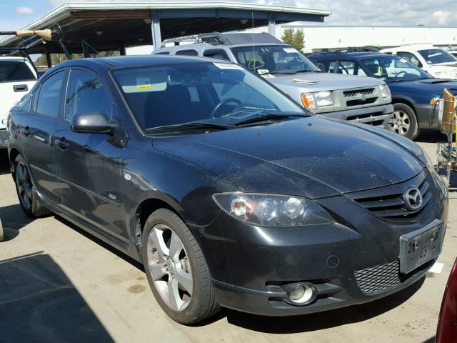 JM1BK324861448106 - 2006 MAZDA 3 S BLACK photo 1