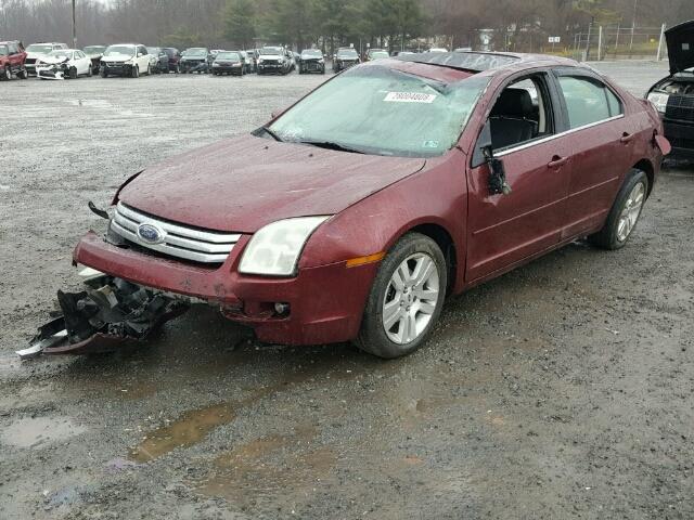 3FAHP08156R243295 - 2006 FORD FUSION SEL RED photo 2