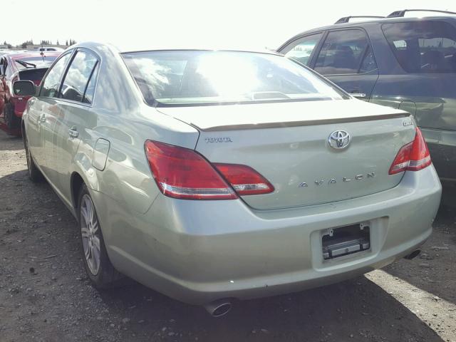 4T1BK36B46U072703 - 2006 TOYOTA AVALON XL GREEN photo 3