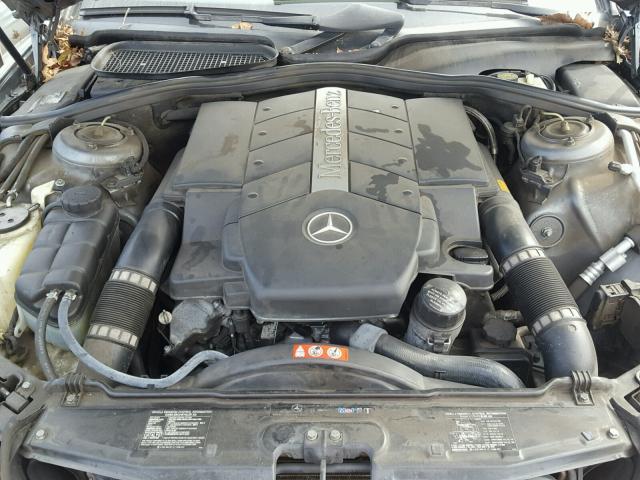 WDBNG70J85A453818 - 2005 MERCEDES-BENZ S 430 CHARCOAL photo 7