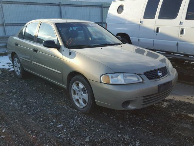 3N1CB51D53L714495 - 2003 NISSAN SENTRA XE BEIGE photo 1