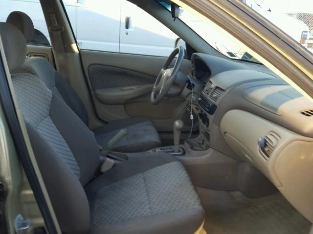 3N1CB51D53L714495 - 2003 NISSAN SENTRA XE BEIGE photo 5