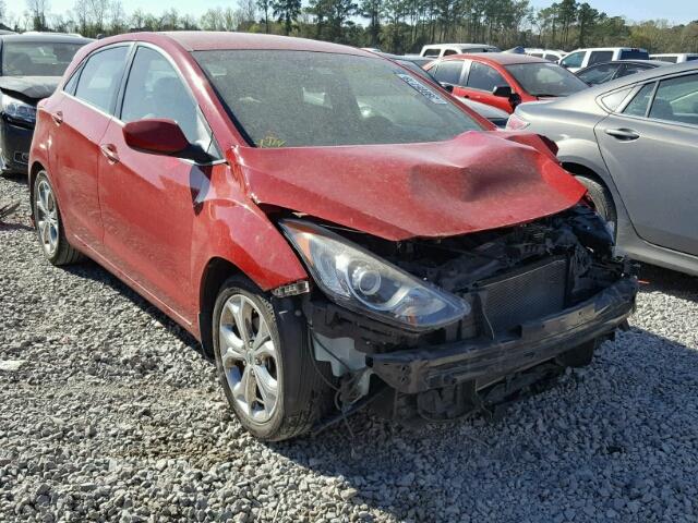 KMHD35LEXDU071696 - 2013 HYUNDAI ELANTRA GT RED photo 1