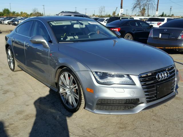 WAU2GAFC6DN022375 - 2013 AUDI A7 PRESTIG GRAY photo 1