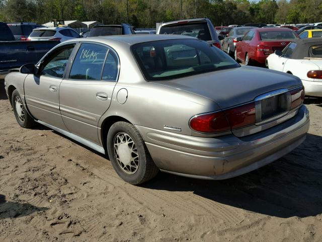 1G4HR54K91U270416 - 2001 BUICK LESABRE LI BEIGE photo 3