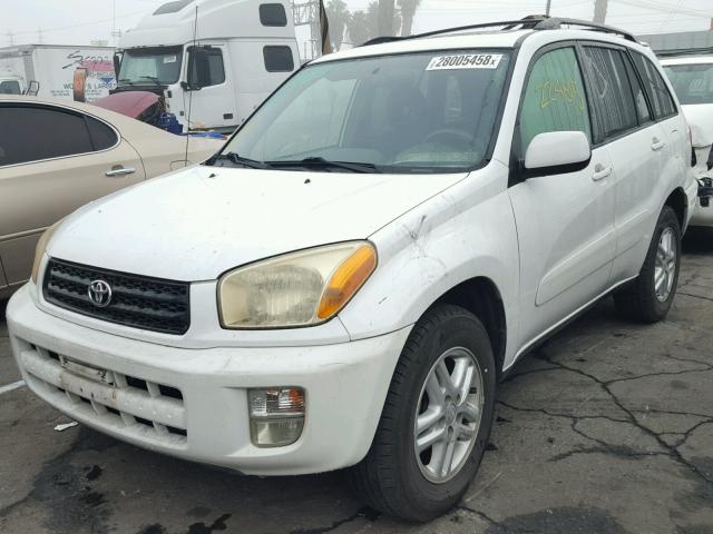 JTEGH20V820081004 - 2002 TOYOTA RAV4 WHITE photo 2