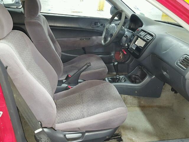 2HGEJ634XXH101784 - 1999 HONDA CIVIC DX RED photo 5