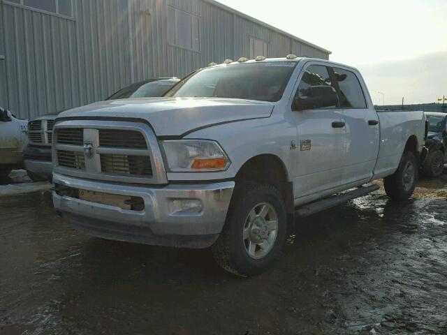 3D73Y3CL0AG134104 - 2010 DODGE RAM 3500 WHITE photo 2