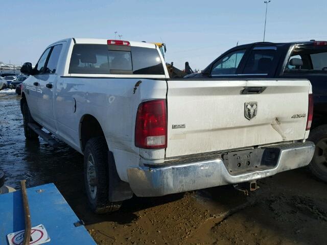 3D73Y3CL0AG134104 - 2010 DODGE RAM 3500 WHITE photo 3