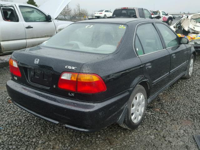 JHMEJ6675XS000874 - 1999 HONDA CIVIC LX BLACK photo 4