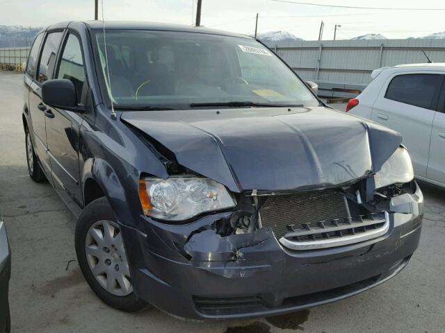 2A8HR44H98R678322 - 2008 CHRYSLER TOWN & COU BLUE photo 1