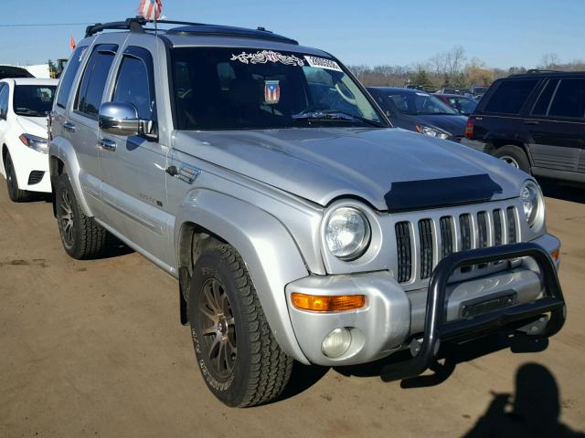 1J8GL58K03W661126 - 2003 JEEP LIBERTY LI SILVER photo 1