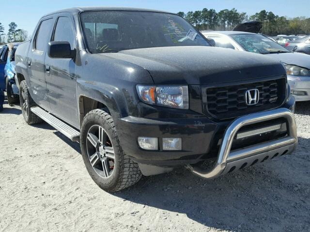 5FPYK1F7XDB017913 - 2013 HONDA RIDGELINE BLACK photo 1