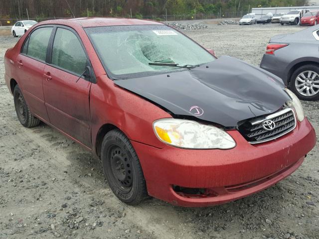 1NXBR32E57Z925610 - 2007 TOYOTA COROLLA CE RED photo 1