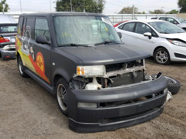 JTLKT324764031916 - 2006 TOYOTA SCION XB BLACK photo 1