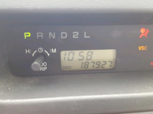 JTLKT324764031916 - 2006 TOYOTA SCION XB BLACK photo 8