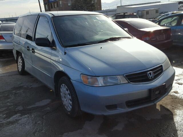 5FNRL18534B093575 - 2004 HONDA ODYSSEY LX BLUE photo 1