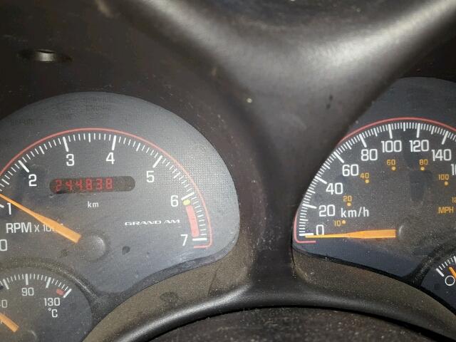 1G2NE52E95M237247 - 2005 PONTIAC GRAND AM S RED photo 8