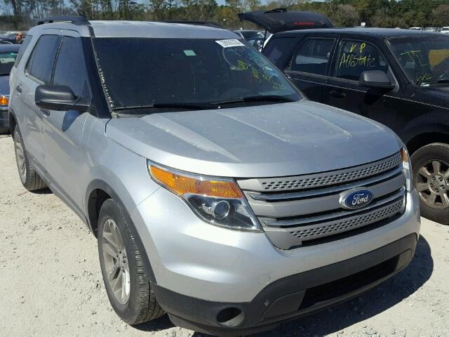 1FMHK7B81CGA93529 - 2012 FORD EXPLORER SILVER photo 1