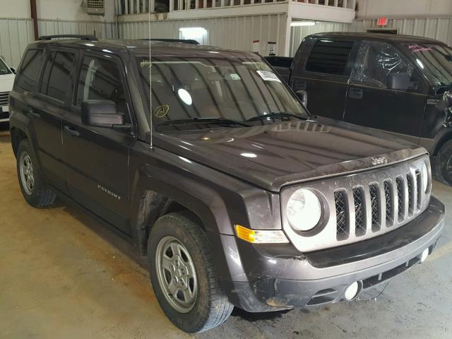 1C4NJPBA1FD362065 - 2015 JEEP PATRIOT SP GRAY photo 1