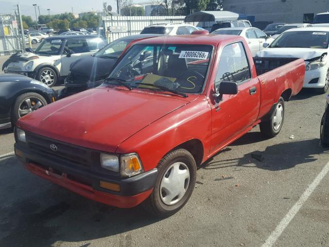 4TARN81A1RZ312184 - 1994 TOYOTA PICKUP 1/2 RED photo 2