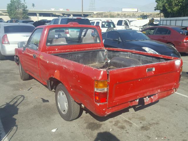 4TARN81A1RZ312184 - 1994 TOYOTA PICKUP 1/2 RED photo 3