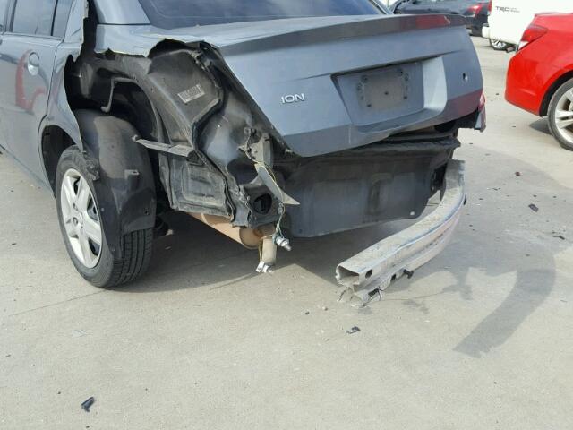 1G8AJ55F37Z130527 - 2007 SATURN ION LEVEL 灰色 照片 9