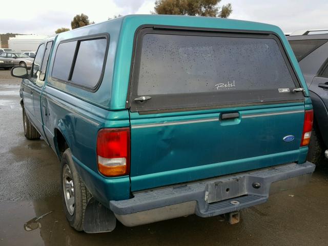 1FTCR14XXRPA76443 - 1994 FORD RANGER SUP GREEN photo 3